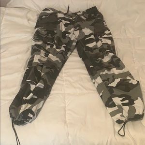 Camouflage Capri Pants/ joggers